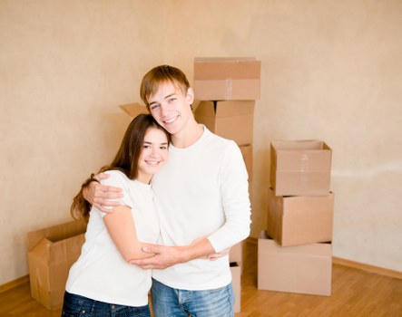 Reusable furniture and household items prepared for donation
