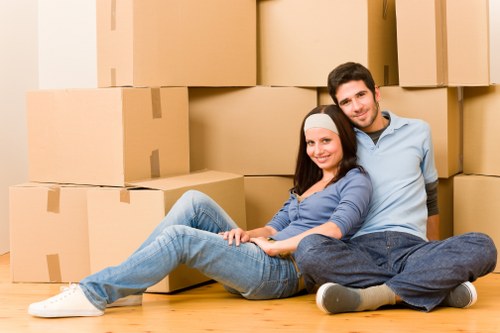 Careful handling of sofas, beds, and wardrobes during an Archway move