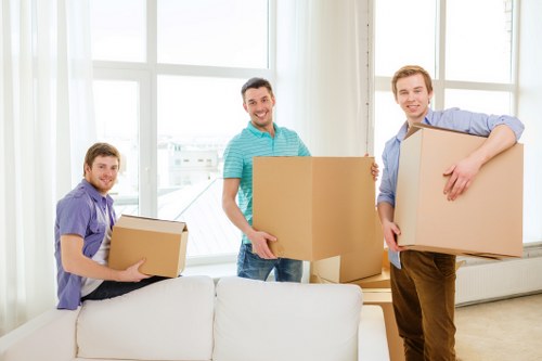 Local moving service supporting a residential relocation in Archway