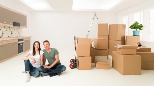 Local moving van in Archway supporting a residential relocation