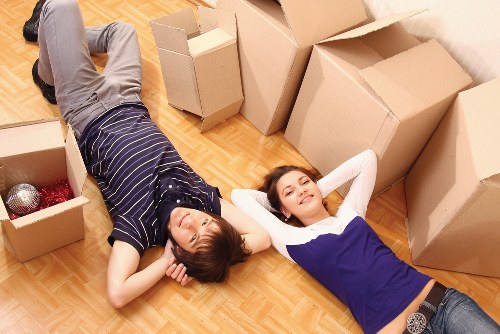 Careful loading of household furniture for an Archway removal service