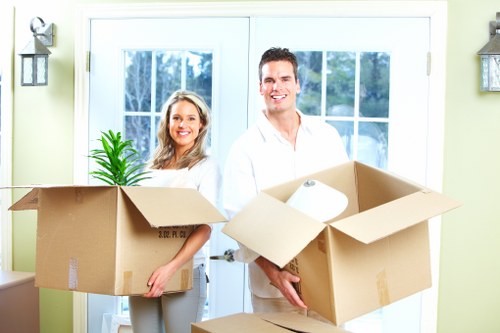 Packing materials and protective wrapping for a local move